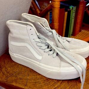 Platform vans high tops